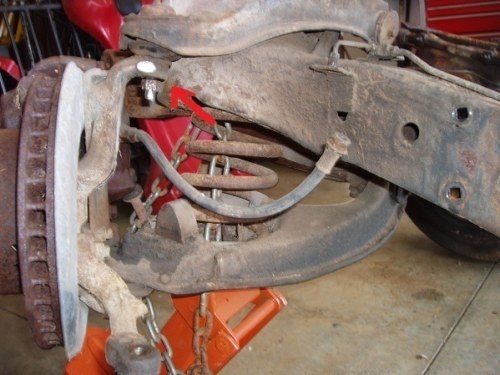 1968 Corvette spindle